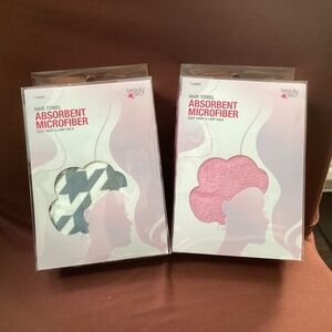 Beauty 360 Hair Towel Bundle 2 packs New